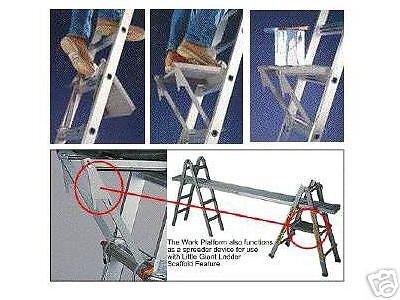 Work Platform Accessory for Little Giant Ladders