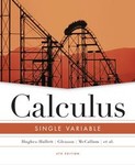 Calculus by Andrew M. Gleason, Daniel E. Flath, Deborah Hughes-Hallett (2004, Hardcover)