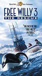 Free Willy 3: The Rescue (VHS, 1997, Clamshell)