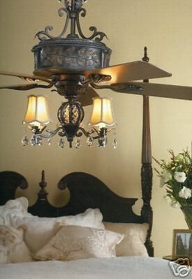 Details about NEW 54" French country Elegant ceiling fan