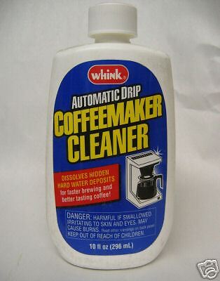 WHINK COFFEEMAKER CLEANER for AUTOMATIC DRIP MAKERS NEW  