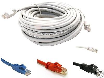 WHITE 75 FEET CAT6 CAT 6 RJ45 ETHERNET NETWORK CABLE CISCO ROUTER 