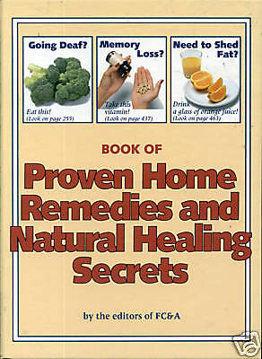 Book of Proven home Remedies and Natural Healing Secret  