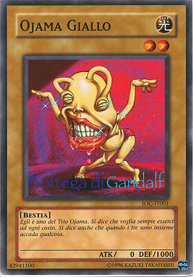 YU GI OH OJAMA GIALLO IOC IT001  