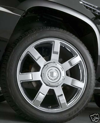 NEW OEM Style Cadillac Escalade 22 Chrome WHEEL Used 65% Goodyear TIRE 