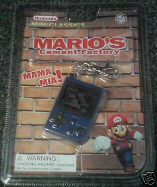   mini classic keychain game by Nintendo. Mint in package, never opened