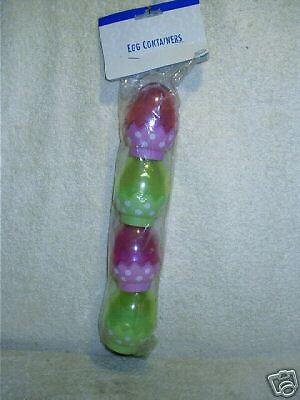 Tapper Easter Egg Containers Plastic NIP  