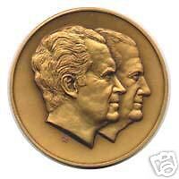 Official Richard M. Nixon Inaugural Medal 1973 2nd Term  