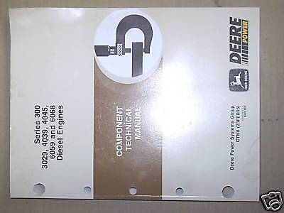 JOHN DEERE 6466 ENGINES COMPONENT TECHNICAL MANUAL  