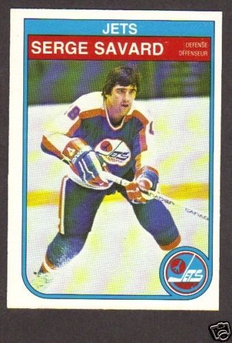 1982 83 OPC Hockey Serge Savard #390 Wpg Jets NM/MT  