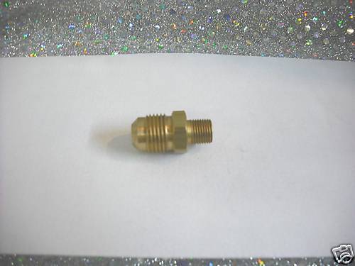 Brass Fitting Half Union 1/8 MPT x 3/8 Male Flare  