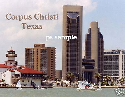 Texas   CORPUS CHRISTI   Travel Souvenir Magnet  