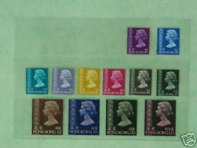 Hong Kong 1981 1982 QEII Definitive Stamp 4rd issue  