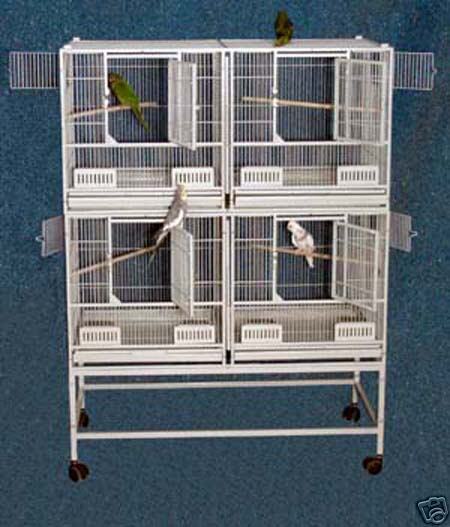 Stackable Divider Small Bird Parrot Cage 