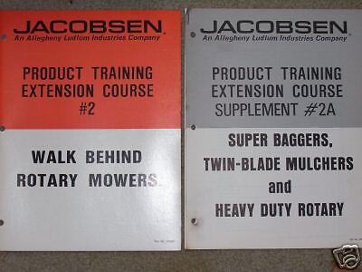 Jacobsen Walk Behind Rotary Mower Service/Repair Manual  