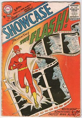 SHOWCASE NO. 4 1st APPEARANCE SILVER AGE FLASH 1956  
