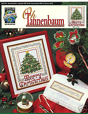 Oh Tannenbaum Christmas Chart from True Colors  