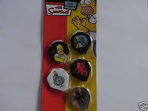 Unicorn THE SIMPSONS 5 Sets dart flights assorted  