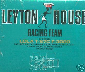 Ben Hobby Leyton House Racing Team Lola T 87C F 3000  