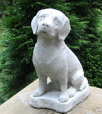 Concrete Beagle Dog Statue Monument
