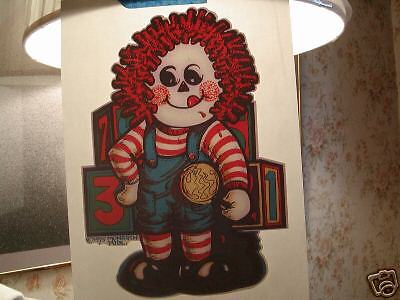 Raggedy Andy Colorful 1975 Vintage Iron On Item#2023  