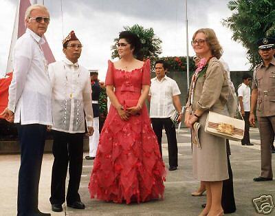 Philippines President Marcos and Wife Imelda 1984  