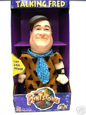 MATTEL TALKING FRED FLINTSTONE FROM THE MOVIE IN 1993  