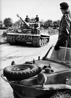 WW2 German Tiger Tank at Normandy WWII  