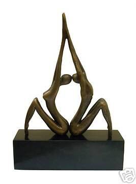 Jennine Parker AS ONE Ltd. Ed. Bronze Sculpture  