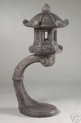 48 Cantilevered ORIENTAL LANTERN cement garden statue  