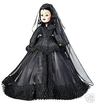 MADAME ALEXANDER Black Mourning Scarlett 15170 21Cissy  