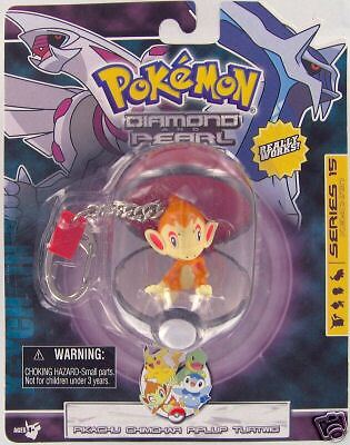 POKEMON Keychain CHIMCHAR Poke Ball Keyring New S15  