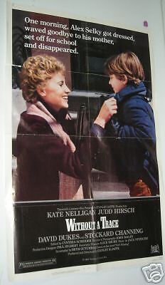 ORIGINAL MOVIE POSTER, WITHOUT A TRACE, 1983  