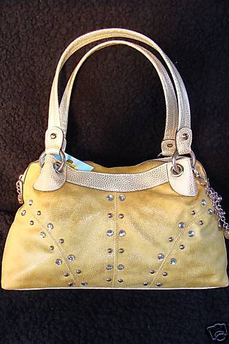 KATHY VAN ZEELAND GLOVE STORY LARGE SATCHEL  