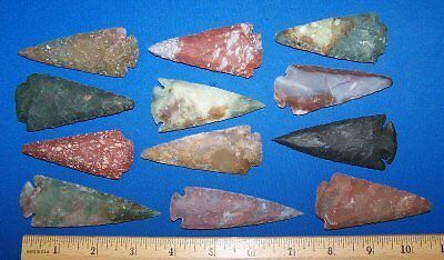 25) Large Reproduction Arrowheads  