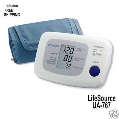 LifeSource UA 767VS Blood Press Monitor One Step