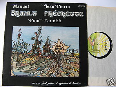 Manuel Brault JP Frechette LP Record Quebec Psych