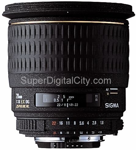 SIGMA 28mm f/1.8 ASPHERICAL MACRO Lens for Canon 440101 0085126440275 