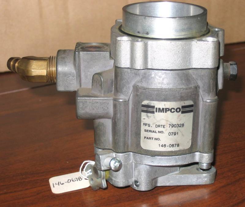 146 0678 ONAN IMPCO CA55 PROPANE CARBURETOR P216 NOS  