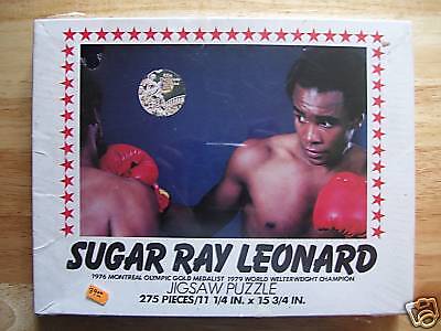 1979 Sugar Ray Leonard Boxing Puzzle Complete & Sealed  