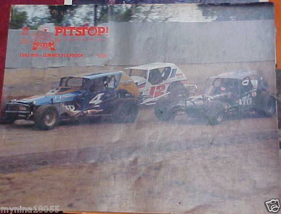 Nazareth Speedway 1981 Mid Summer souvenir Program  