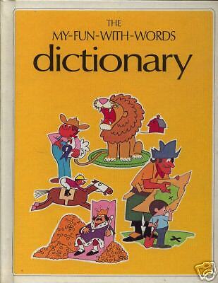 MY FUN WITH WORDS DICTIONARY 2 BOOKS  