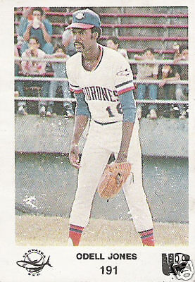 1981 Venezuelan Sticker # 191 ODELL JONES Sharks 076783016996  