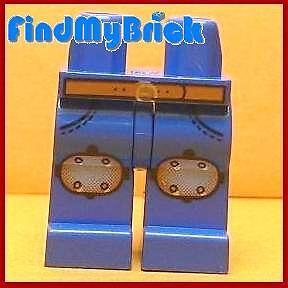 L022A Lego X Stunts Kneepads Brown Belt Legs 6740  NEW  