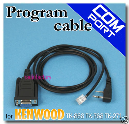 Prog Cable for KENWOOD TK 868 TK 271 TK 768 471 # 6 004  