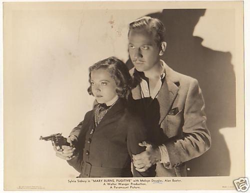 Sylvia Sidney Melvyn Douglas Mary Burns Fugitive