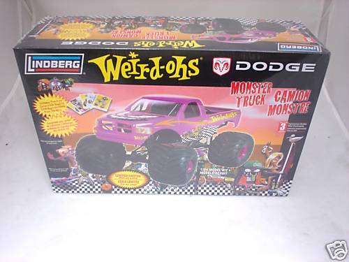 WEIRD OHS Hueys Hut Rod DODGE RAM Monster Truck 1/24  