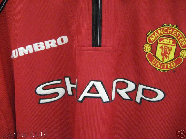 Umbro 1999 Beckham Manchester United FA Cup Jersey XL  