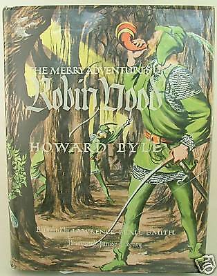 Junior Library Merry Adventures of Robin Hood 1952 Pyle  