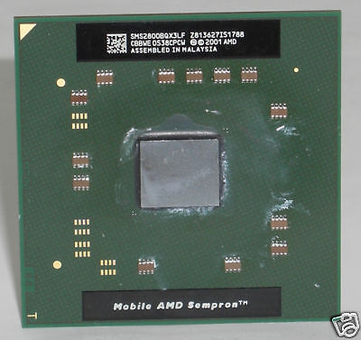 AMD Mobile Sempron 2800+ 1.6Ghz CPU SMS2800BQX3LF  